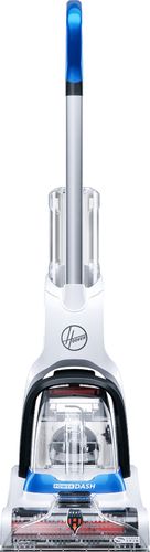 Hoover - PowerDash Corded Upright Deep Cleaner - White/Blue