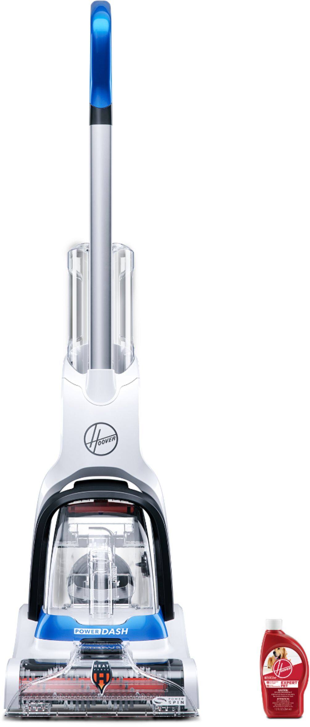 Alt View 17. Hoover - PowerDash Corded Upright Deep Cleaner - White/Blue.