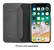 Alt View 16. Platinum™ - Leather Folio Case for Apple® iPhone® XS Max - Charcoal.