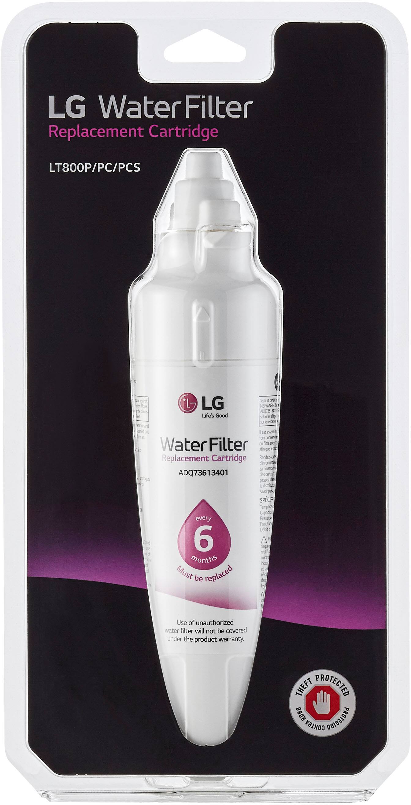 Alt View 12. LG - Water Filter for Select LG Refrigerators - White.