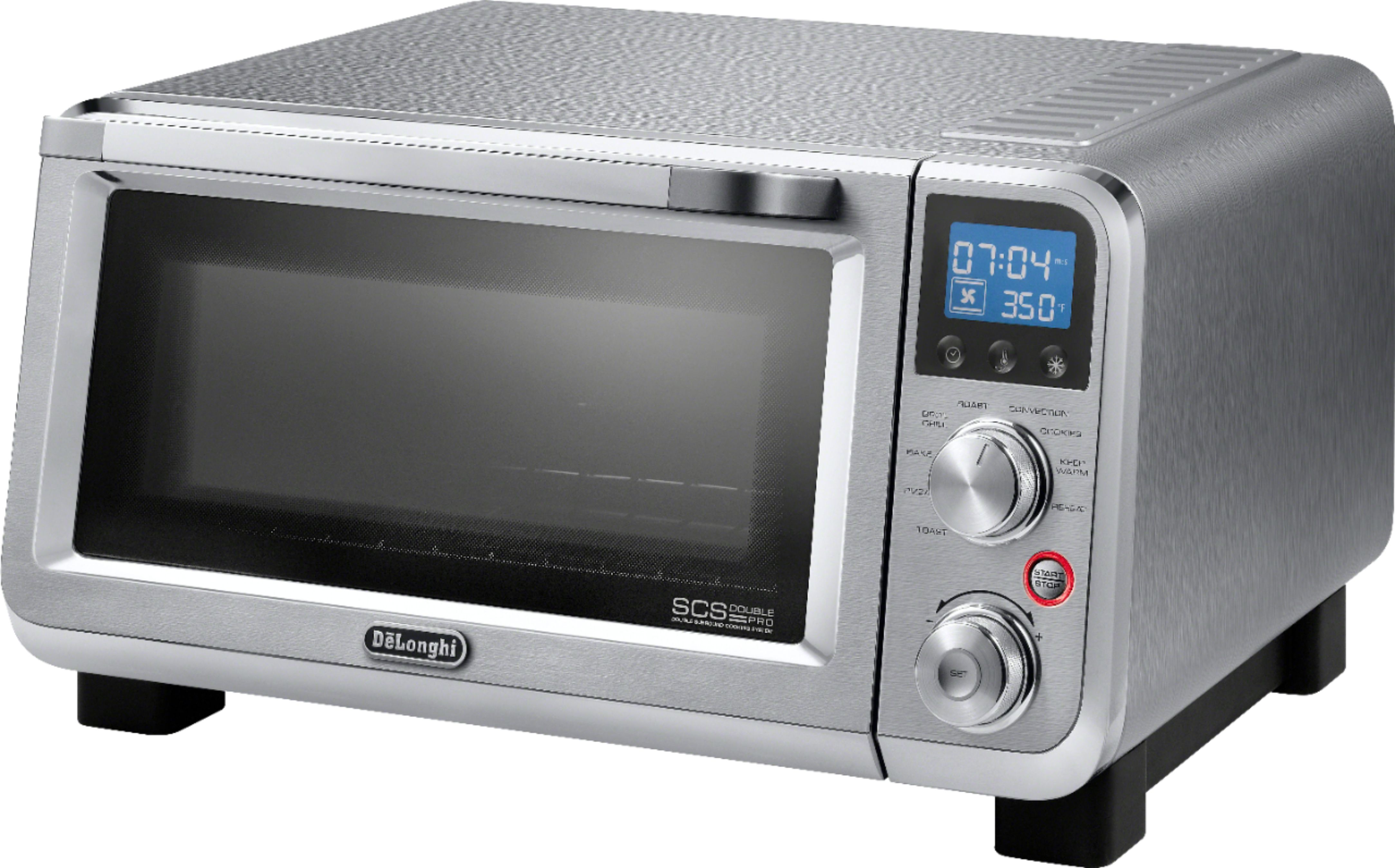 Delonghi Livenza Convection Toaster Pizza Oven Silver Eo141150m