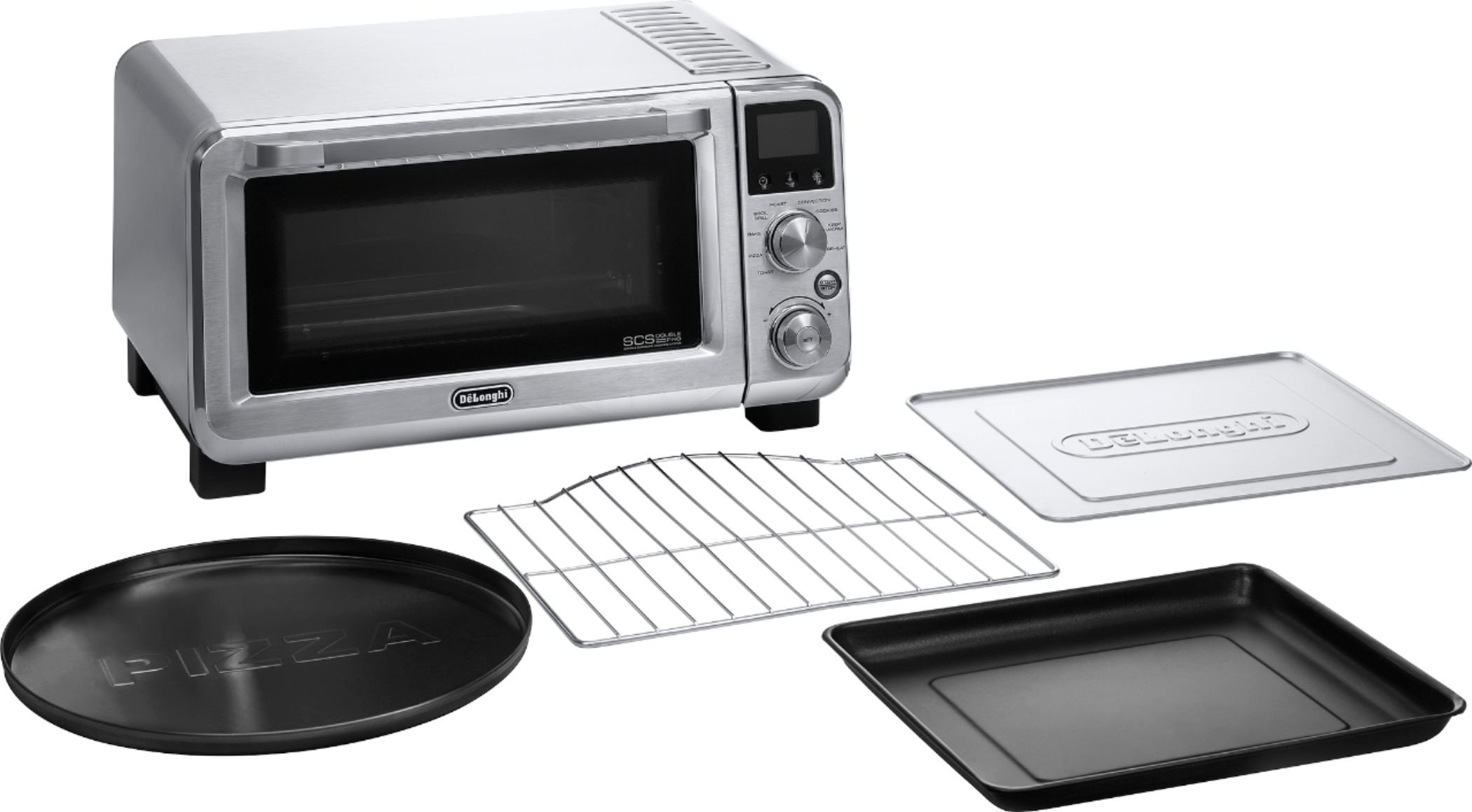 Best Buy: De'Longhi Livenza 6-Slice Toaster Oven Stainless Steel EO141164M