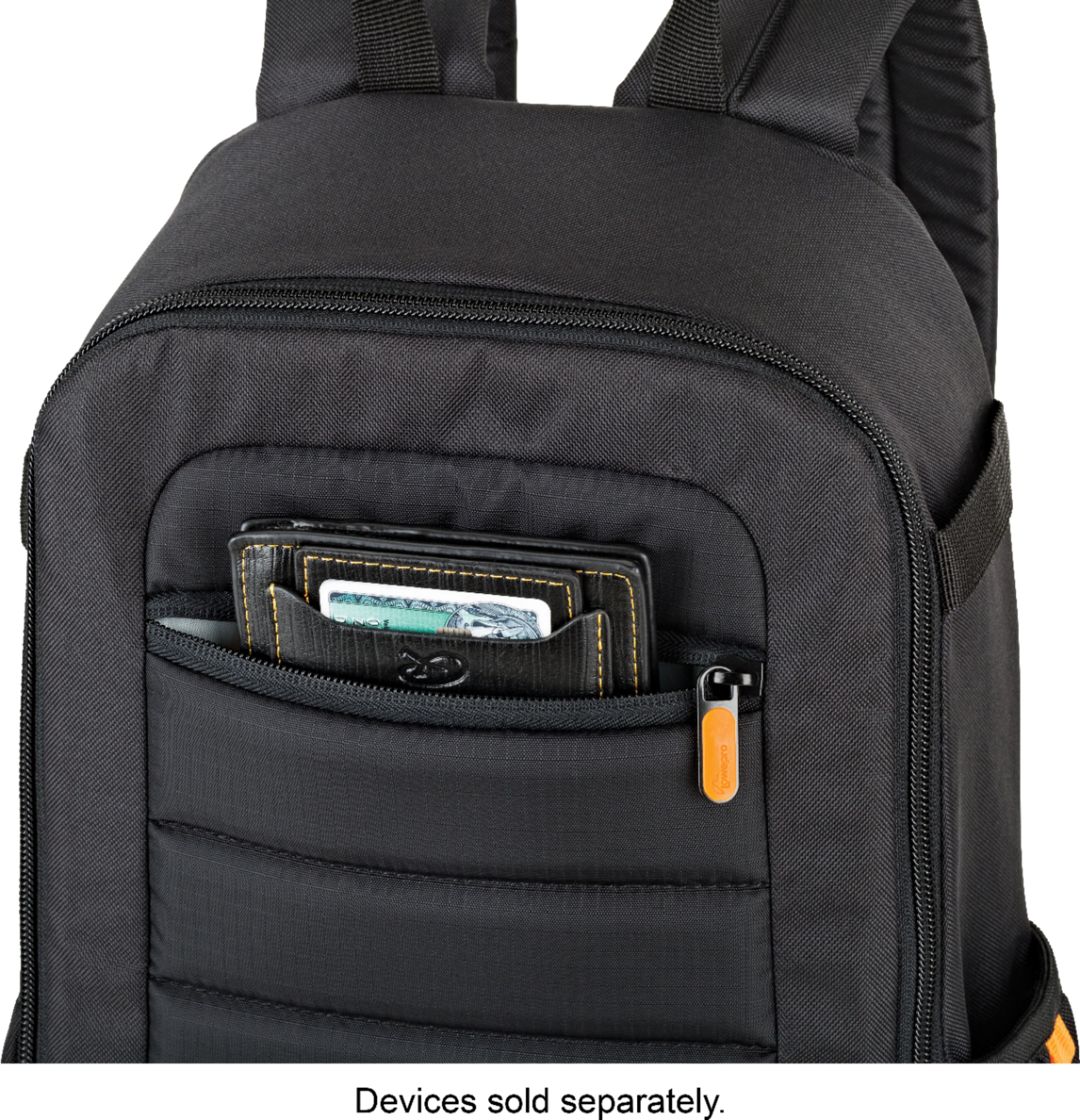 Alt View 19. Lowepro - Tahoe Camera Backpack - Black.