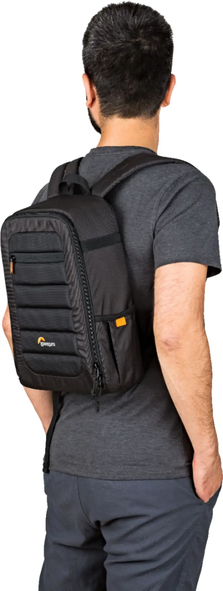 Alt View 20. Lowepro - Tahoe Camera Backpack - Black.