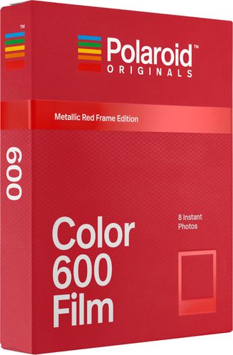 Polaroid - Color 600 Film - Metallic Red Frame was $19.99 now $11.99 (40.0% off)