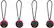 Angle. Peak Design - Anchor 4-Pack - Red.