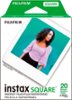 Fujifilm - INSTAX SQUARE Instant Film Twin Pack - White Frame