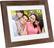 Angle. Aluratek - 8" LCD Digital Photo Frame - Light Distressed Wood.