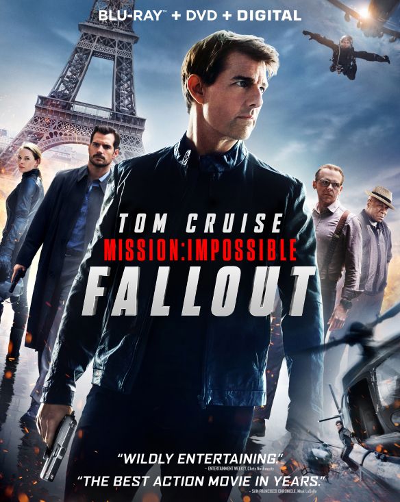  Mission: Impossible - Fallout [Includes Digital Copy] [Blu-ray/DVD] [2018]