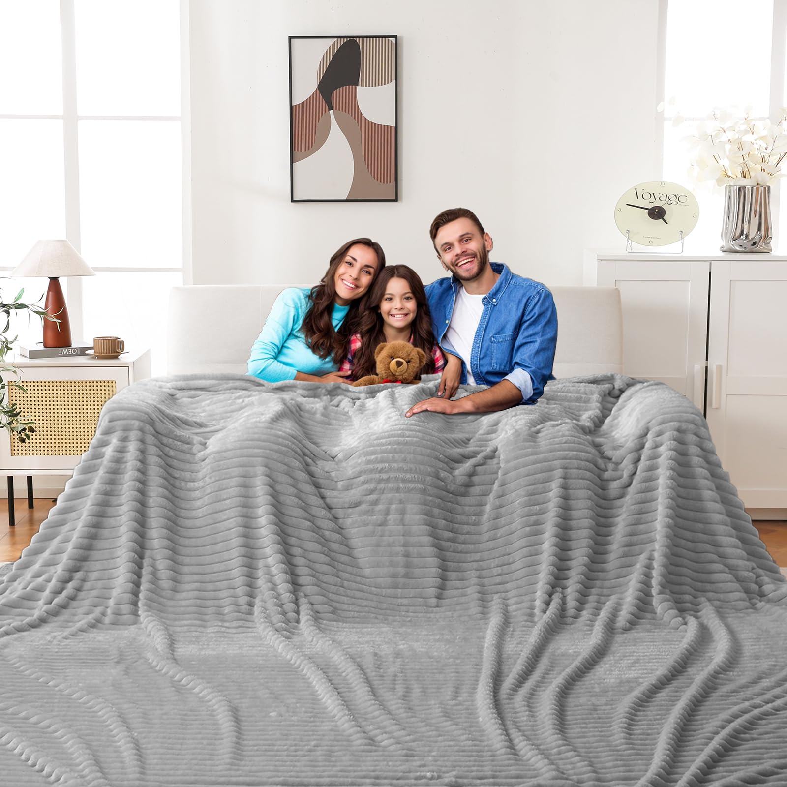 Huge Light Grey-a-120x120 Inch