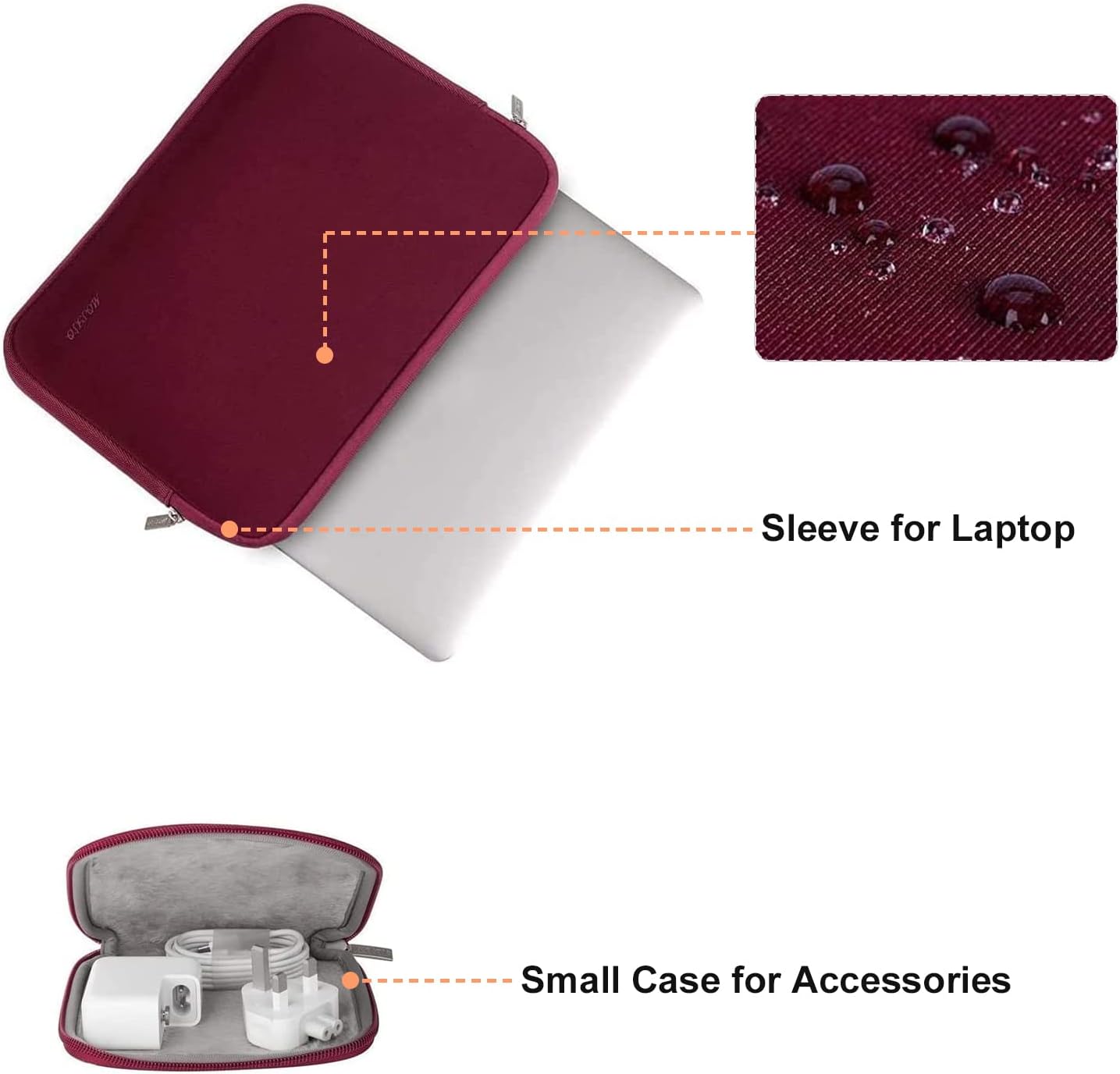 SFW Sleeve for Laptop Small Case for Accessories

- Sleeve for Laptop
- Small Case for Accessories