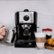 Alt View Zoom 17. De'Longhi - Espresso Machine with 15 bars of pressure and Milk Frother - Black.