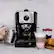 Alt View 17. De'Longhi - Espresso Machine with 15 bars of pressure and Milk Frother - Black.