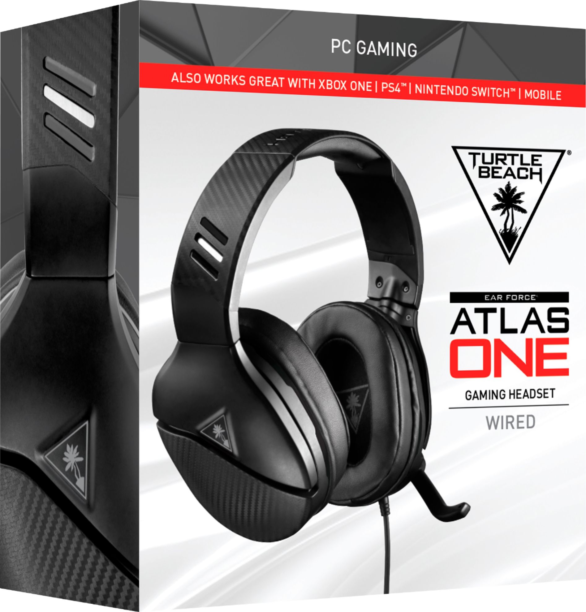 Mars constante recept Best Buy: Turtle Beach Atlas One Wired Stereo Gaming Headset for PC Black  TBS-6200-01