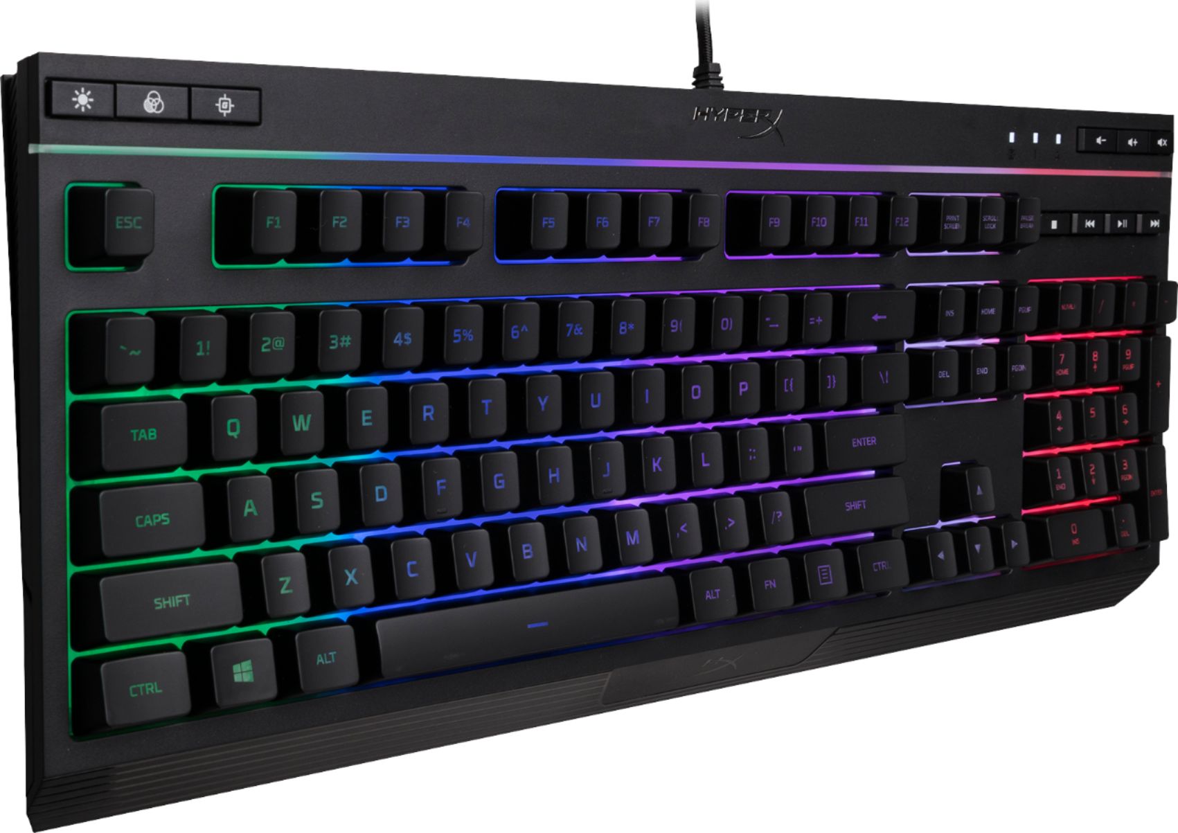 Angle View: Razer - Huntsman Mini 60% Wired Optical Clicky Switch Gaming Keyboard with Chroma RGB Backlighting - Black