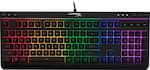 HyperX - Alloy Core Full-size Wired Gaming Membrane Keyboard with RGB Lighting - Black