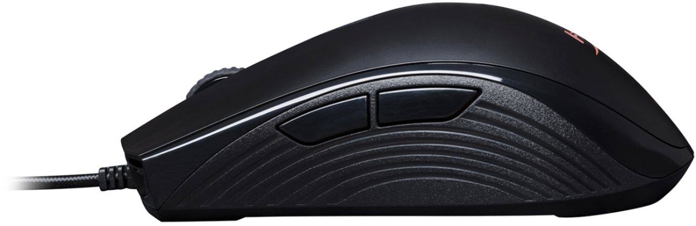 Alt View 13. HyperX - Pulsefire Core Wired Optical Gaming Mouse with RGB Lighting - Black.