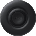 Front Zoom. Samsung - 9W Wireless Charger Pad - Black.
