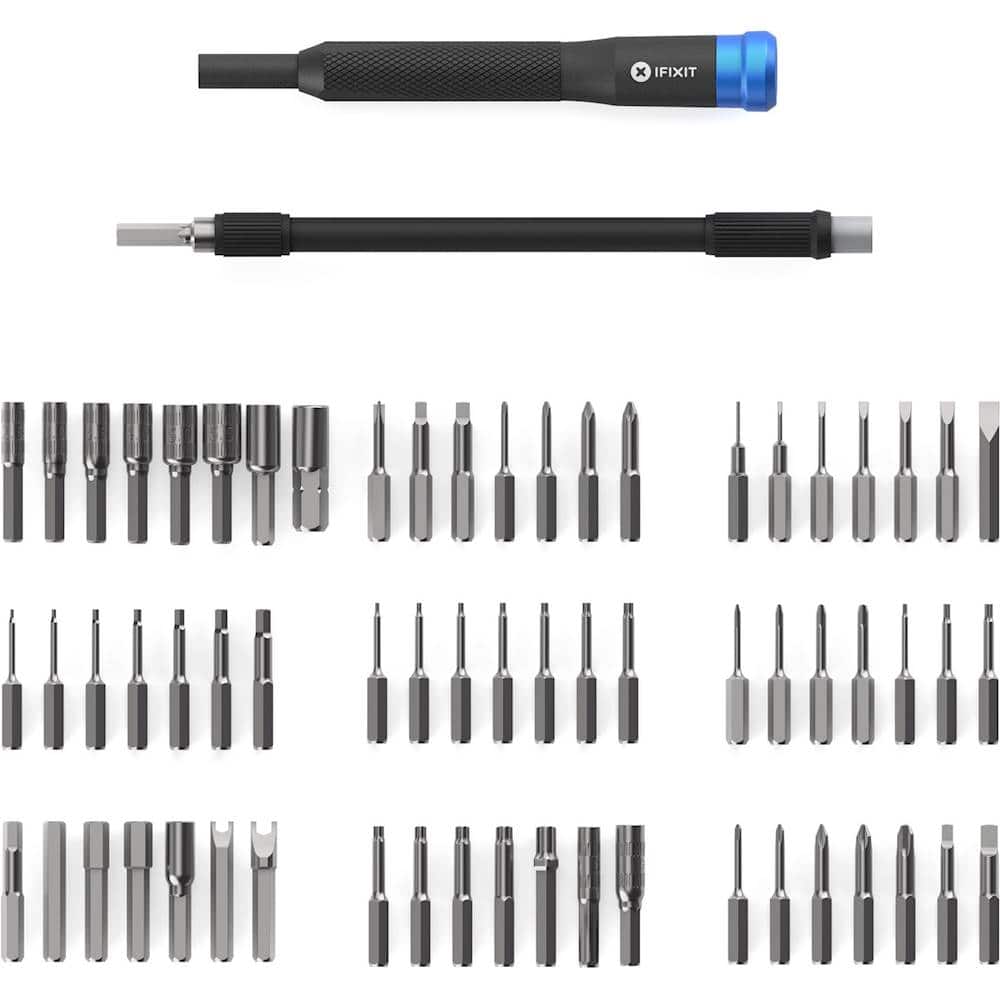 Alt View 11. iFixit - Mako 64-Bit Driver Kit - Black/Blue.