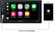 Alt View Zoom 13. Sony - 6.2" - Apple® CarPlay™ - Built-in Bluetooth - In-Dash Digital Media Receiver - Black.