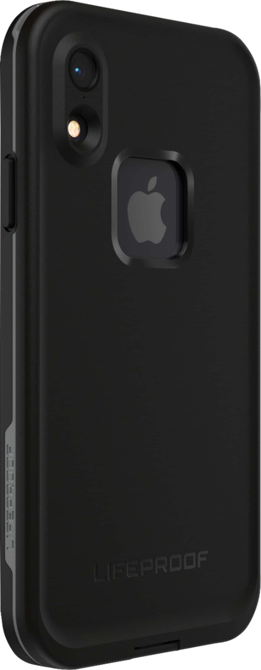 Angle. LifeProof - FRĒ Case for Apple® iPhone® XR - Asphalt.