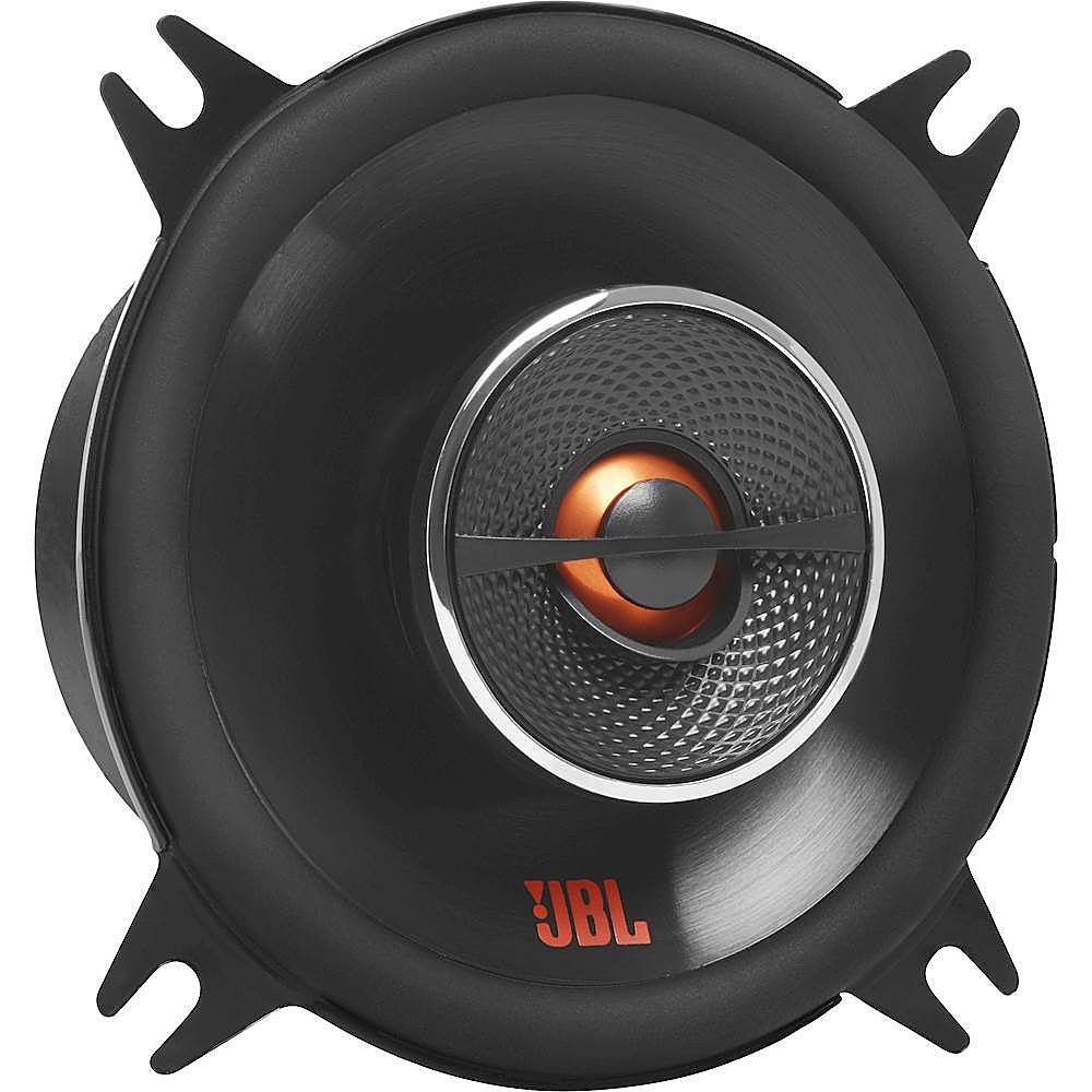 Angle View: JBL - GX Series 4" 2-Way Car Speakers with Polypropylene Woofer Cones (Pair) - Black