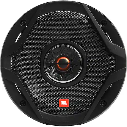Front. JBL - GX Series 5-1/4" 2-Way Car Speakers with Polypropylene Cones (Pair) - Black.