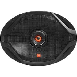 JBL - 6" x 9" 2-Way Car Speakers with Polypropylene Cones (Pair) - Black - Front_Zoom