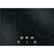 Front. Café - 30" Electric Cooktop, Customizable - Matte Black.