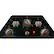 Alt View 11. Café - 30" Electric Cooktop, Customizable - Matte Black.