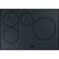 Front. Café - 30" Electric Induction Cooktop - Stainless Steel.