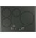 Alt View Zoom 11. Café - 30" Electric Induction Cooktop - Stainless steel.