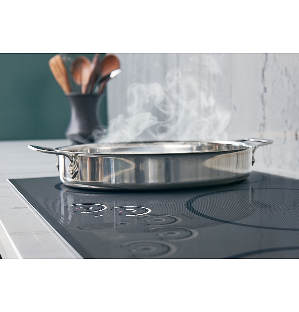 Cafe Series 30 Built-in Touch Control Induction Cooktop Stainless Steel
