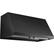 Left. Café - 36" Externally Vented Range Hood - Matte Black.