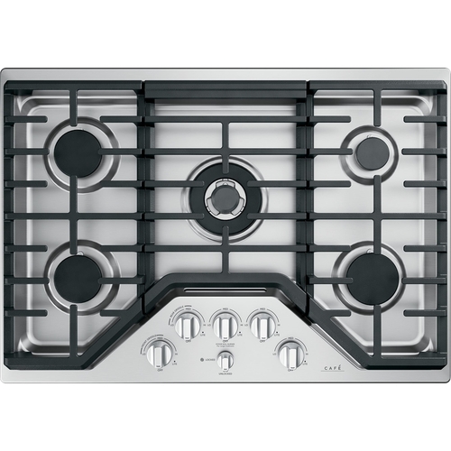 Café - 30" Gas Cooktop - Stainless steel