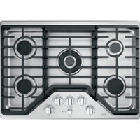 Café - 30" Gas Cooktop - Stainless Steel - Front_Zoom
