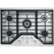Front Zoom. Café - 30" Gas Cooktop - Stainless steel.