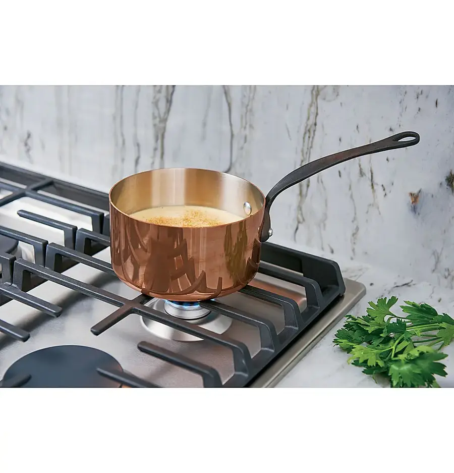 Alt View 23. Café - 30" Gas Cooktop - Stainless Steel.