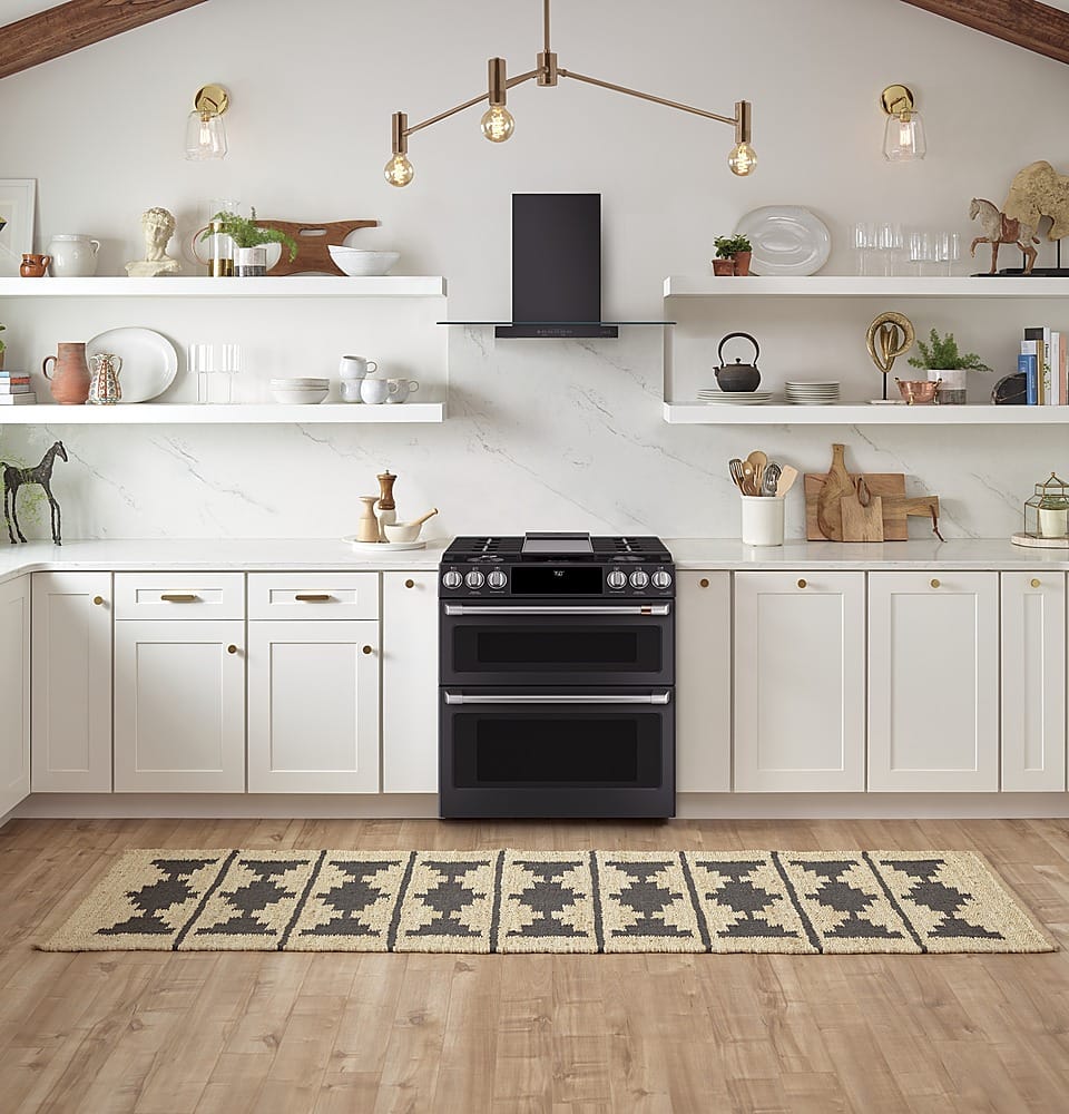 Alt View 14. Café - 30" Convertible Range Hood - Matte Black.