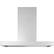 Front. GE - 36" Convertible Range Hood - Stainless steel.