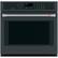 Front. Café - 30" Built-In Single Electric Convection Wall Oven - Matte Black.
