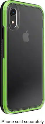 Angle. LifeProof - SLΛM Case for Apple® iPhone® XR - Night Flash.