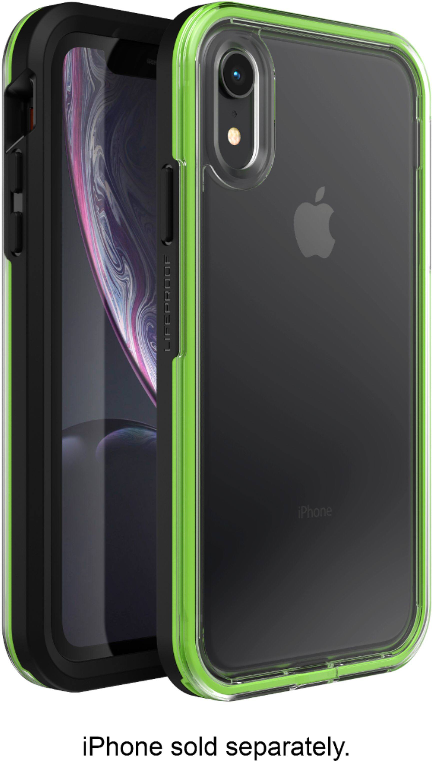 Alt View 11. LifeProof - SLΛM Case for Apple® iPhone® XR - Night Flash.