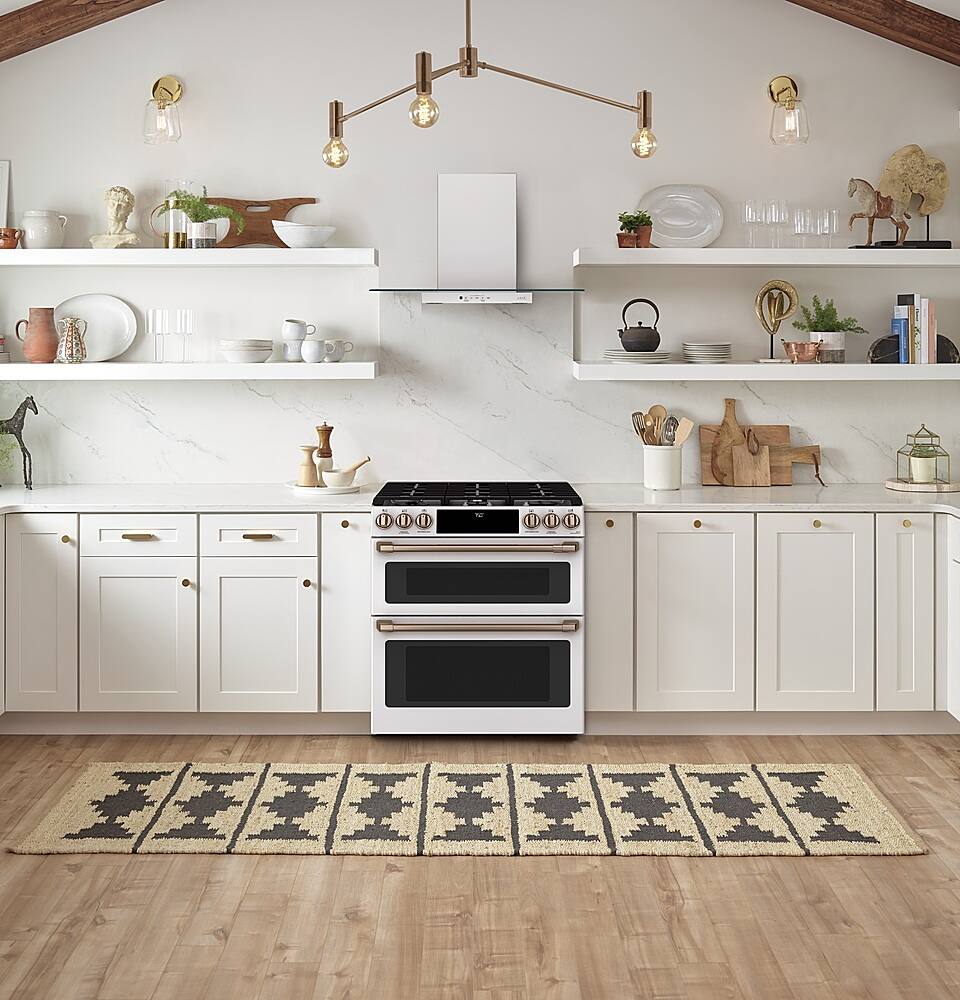 Alt View 13. Café - 30" Convertible Range Hood - Matte White.