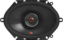 JBL - Refurbished Excellent - GX Series 6" x 8" / 5" x 7" 2-Way Coaxial Car Loudspeakers with Polypropylene Cones (Pair) - Black