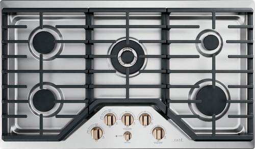 Café - 36" Gas Cooktop - Stainless steel