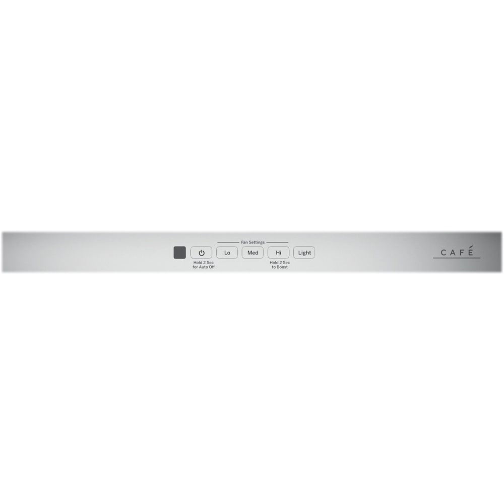 Alt View 12. Café - 36" Convertible Range Hood - Stainless steel.