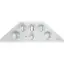 Alt View 11. Café - 36" Gas Cooktop, Customizable - Stainless Steel.