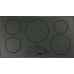 Café - 36" Electric Induction Cooktop - Stainless steel - Front_Zoom
