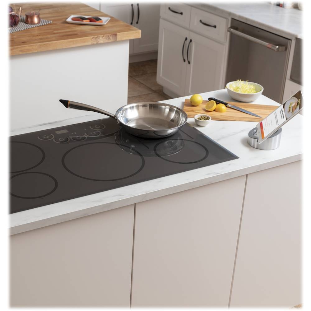 Cafe 36 in. Smart Induction Touch Control Cooktop in Stainless Steel with 5  Elements CHP90362TSS - The Home Depot